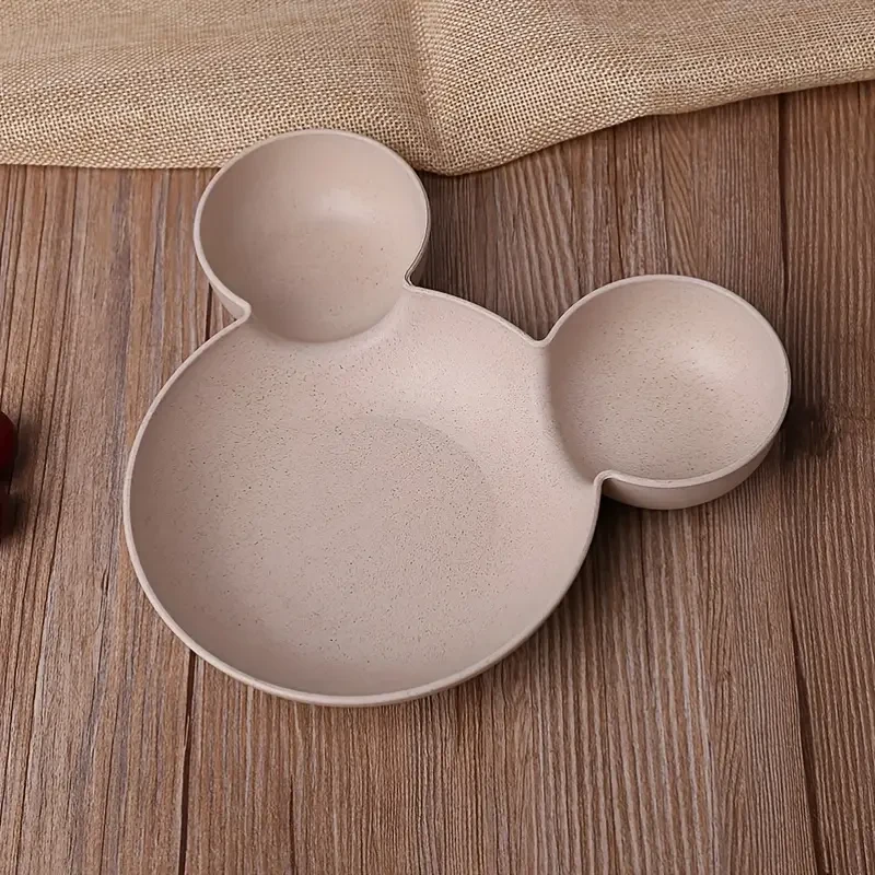 Mickey & Minnie Wheat Straw Dinnerware Set