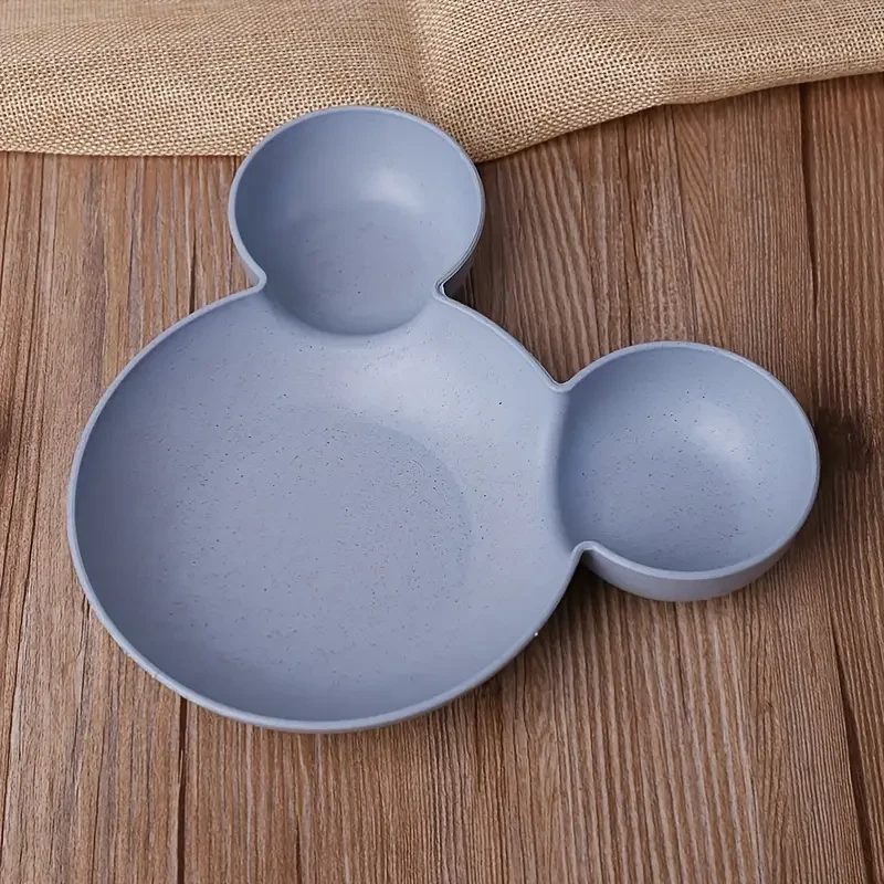 Mickey & Minnie Wheat Straw Dinnerware Set