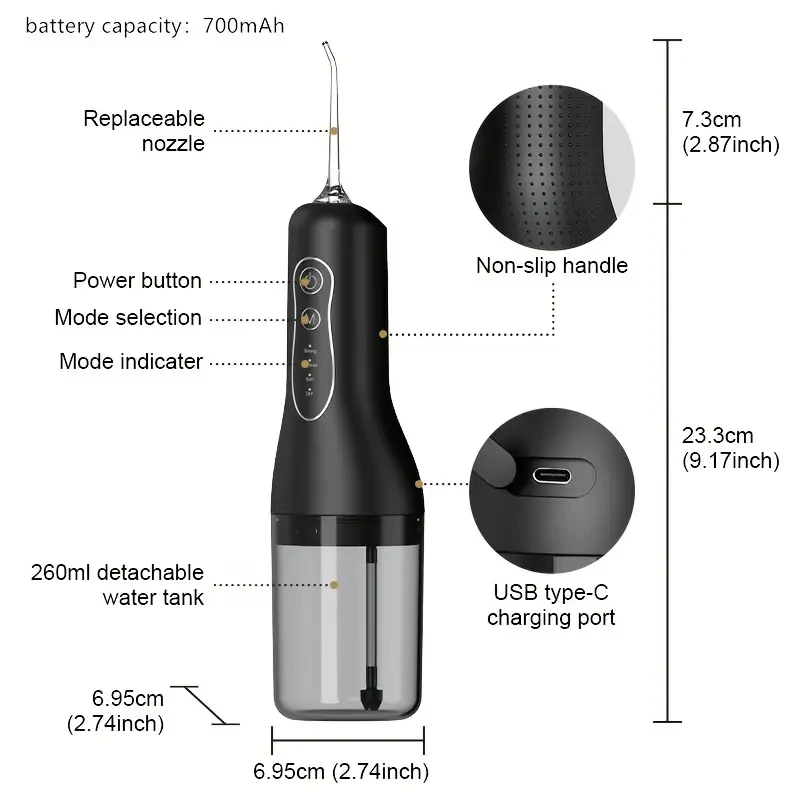 Portable Water Flosser