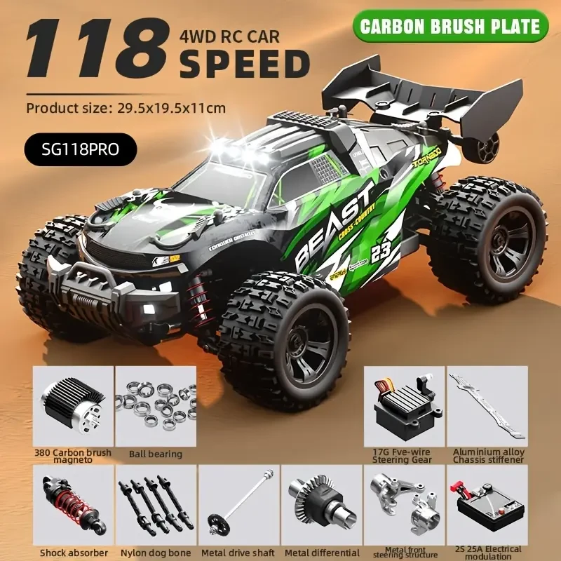 ZLL SG118PRO RC308 High-Speed 4WD Racing Car