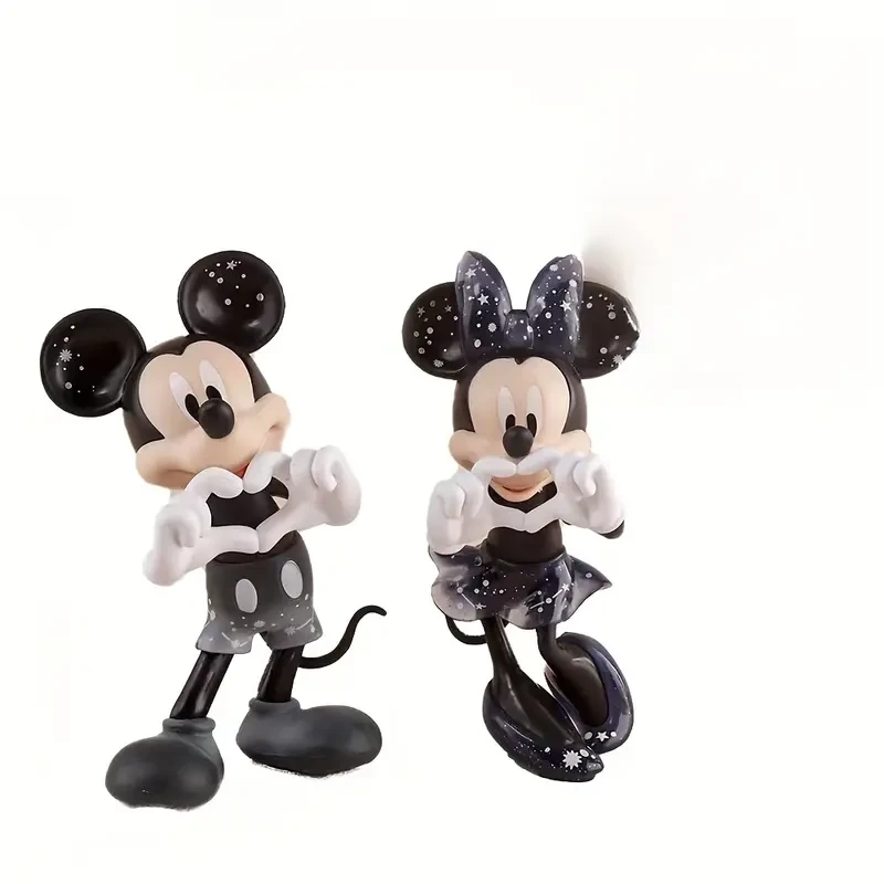 Mickey, Minnie, And Mickey Mouse Trendy Figurines