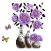 3D Stereo Simulation Vase Wallpaper Refrigerator Sticker