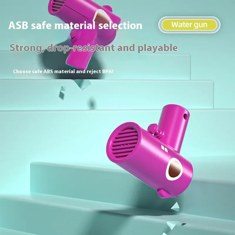 Children's Hand-held Press Water Gun Cartoon Toy