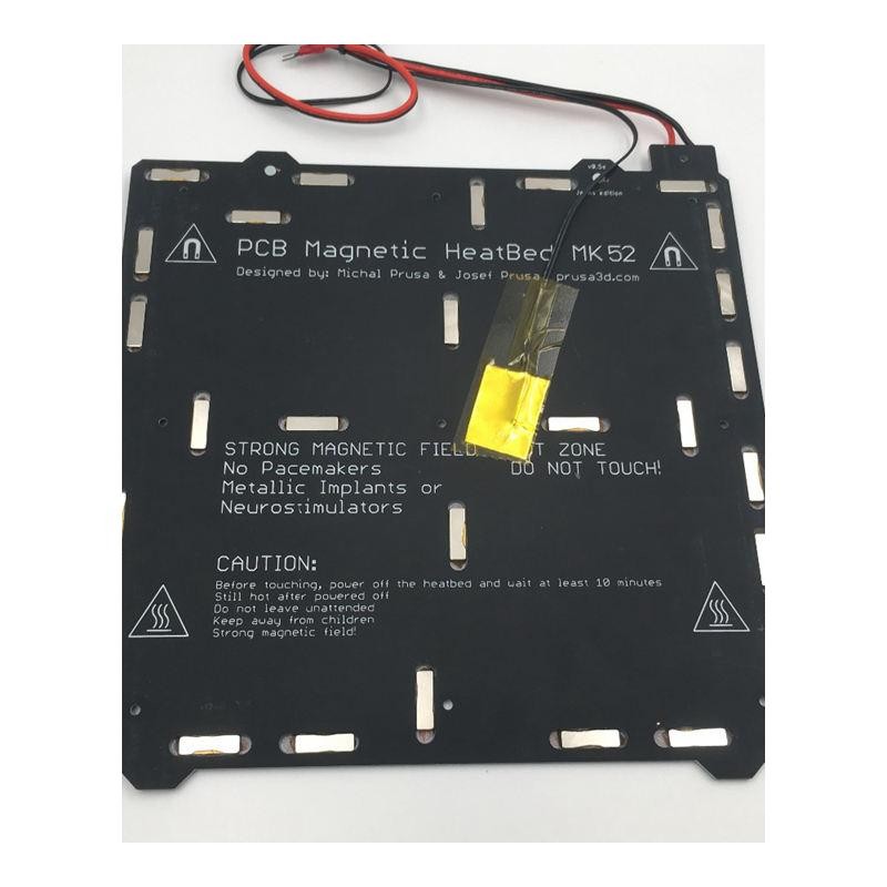 3D Printer Accessories Prusa Mini Hot Bed MK3S Magnetic Magnet Heating Plate Hot Bed PEI Plate