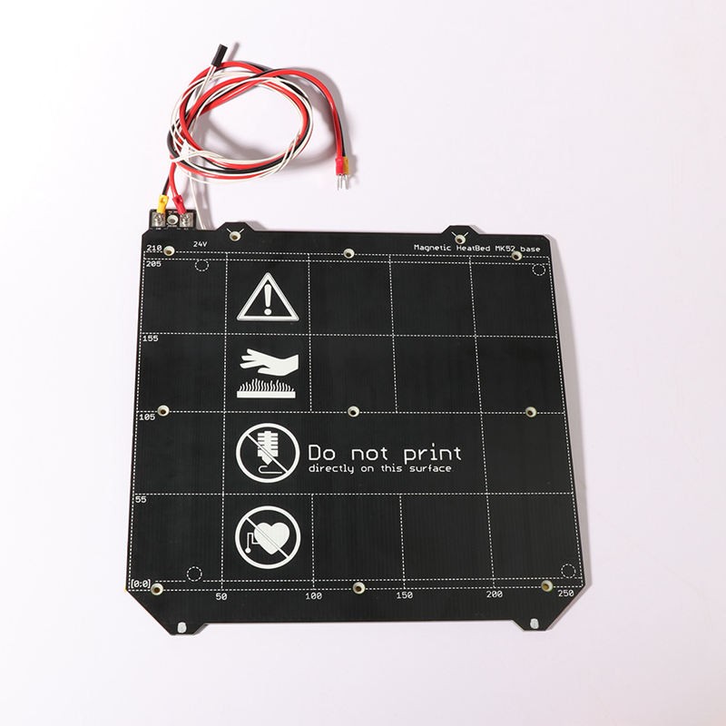 3D Printer Accessories Prusa Mini Hot Bed MK3S Magnetic Magnet Heating Plate Hot Bed PEI Plate