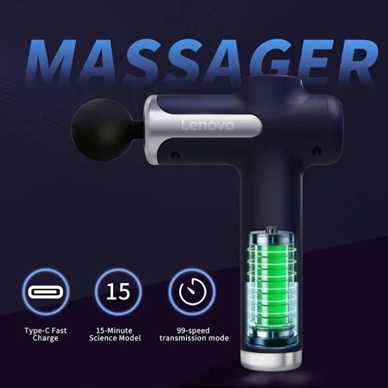 Massage Gun, Muscle Massage Gun Handheld, Portable Massager Gun, Portable Handheld Massager, Compact Sports Massager