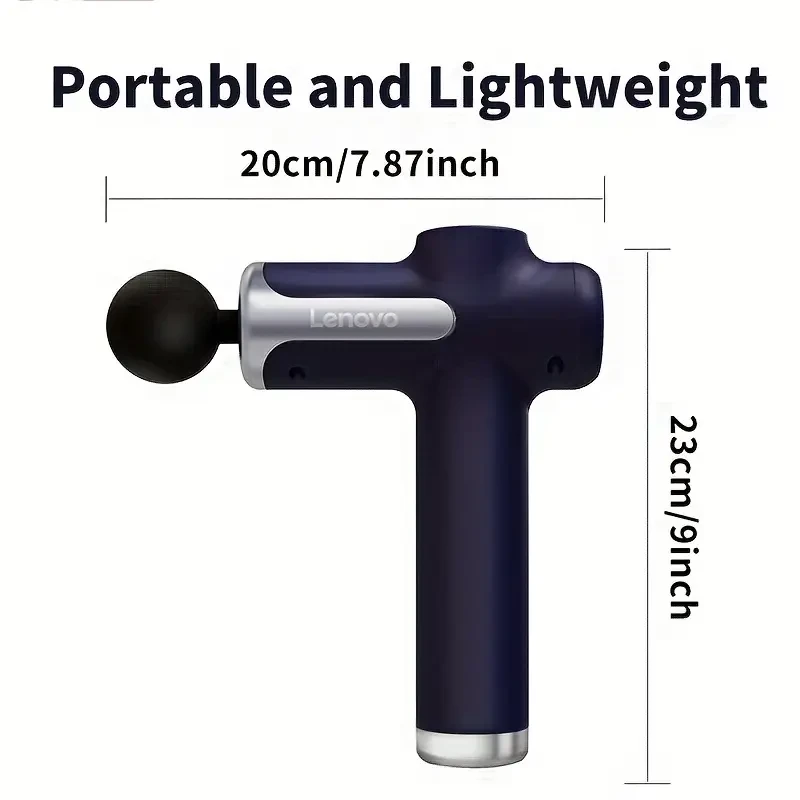 Massage Gun, Muscle Massage Gun Handheld, Portable Massager Gun, Portable Handheld Massager, Compact Sports Massager