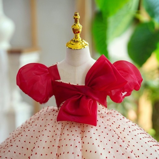 Girls One Year Old Celebration Dress Grab Pettiskirt