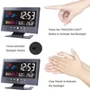 Digital LED Temperature Humidity Monitor Weather Forecast LED Table Alarm Clock