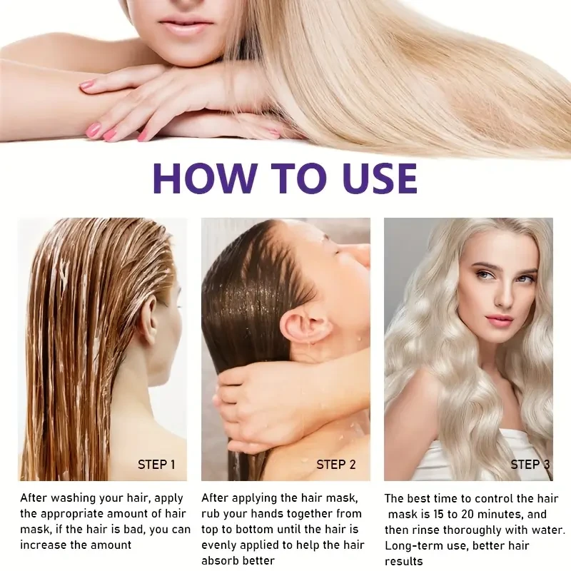 ROZINO Keratin Purple Hair Care Set