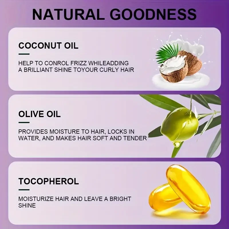 60ml Sculpting Curly Hair Mousse