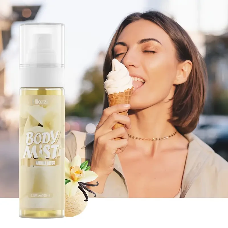 Hllozzi Vanilla Body Mist, 3.38 fl.oz
