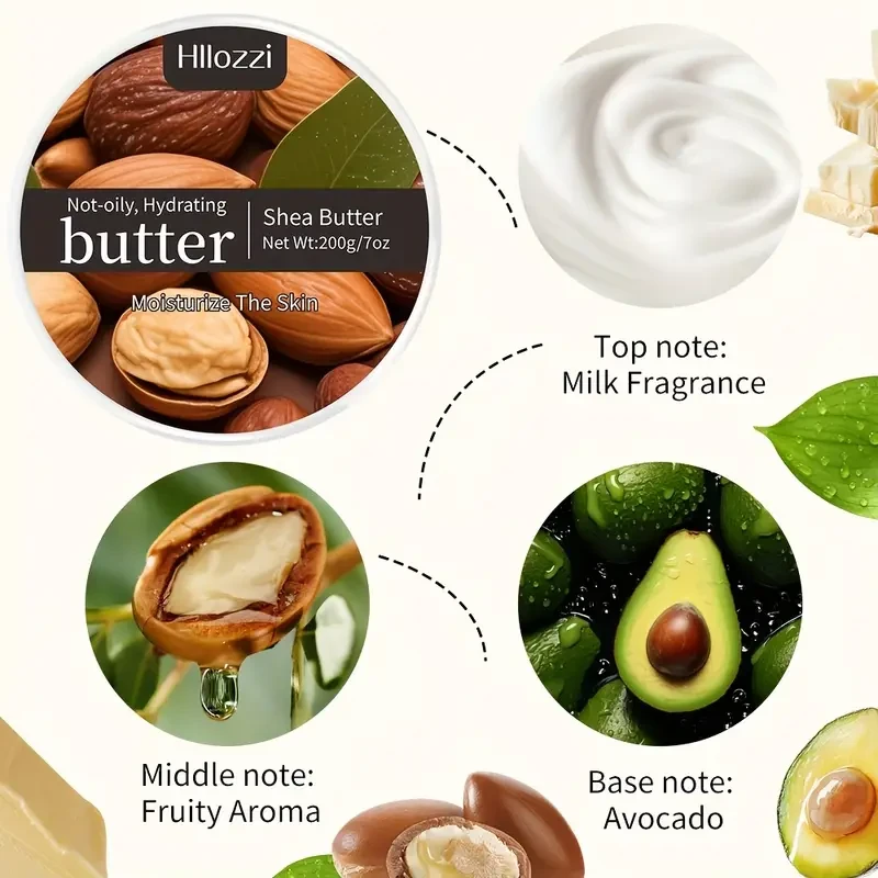 Hllozzi Shea Butter Body Lotion