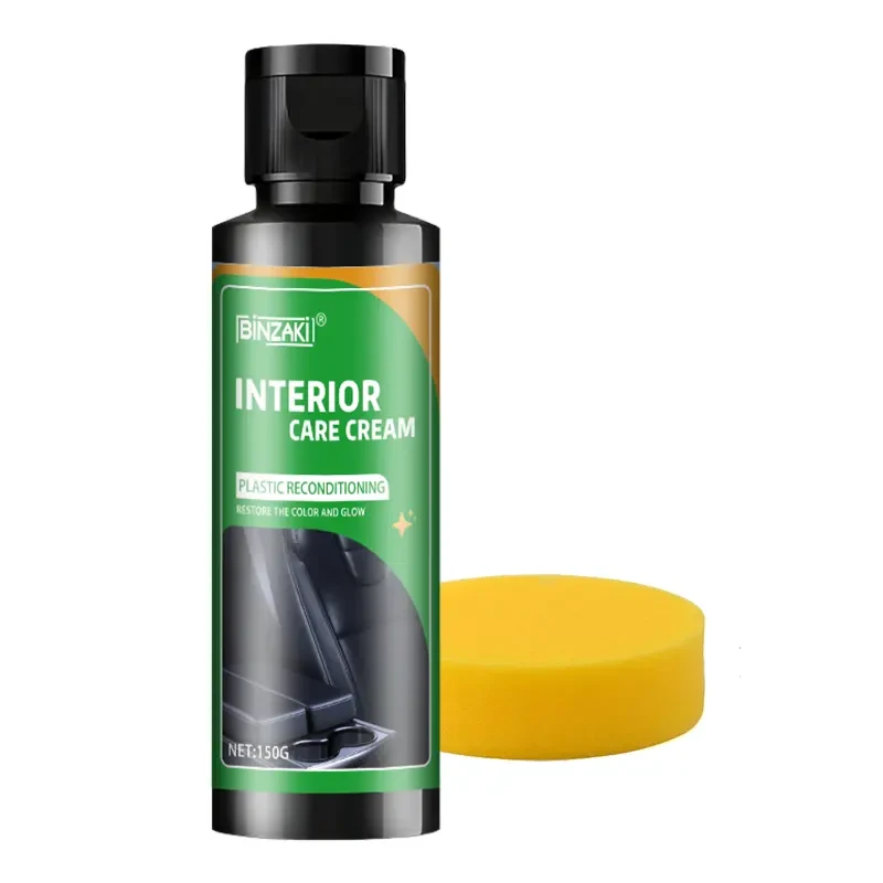 BINZAKI Car Interior Restorer for Plastic and Leather, 150g
