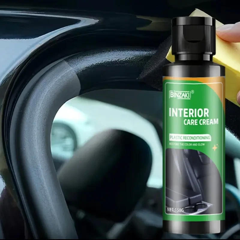 BINZAKI Car Interior Restorer for Plastic and Leather, 150g