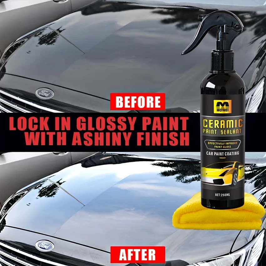 Ultimate Shield Ceramic Coating - Advanced Hydrophobic Car Care Exterior Formula