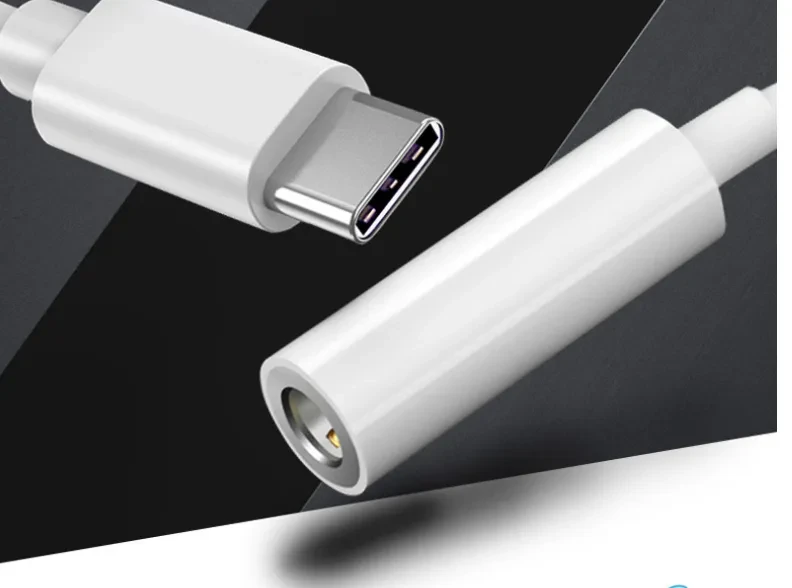 Headphone Adapter Type-C Digital Audio Adapter Cable