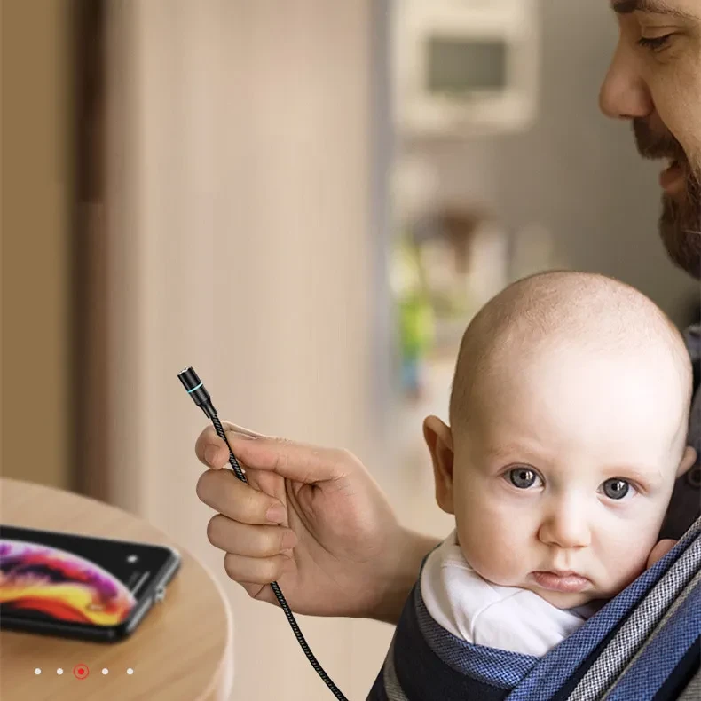 Magnetic Data Cable One-to-three Usb Fast Charging
