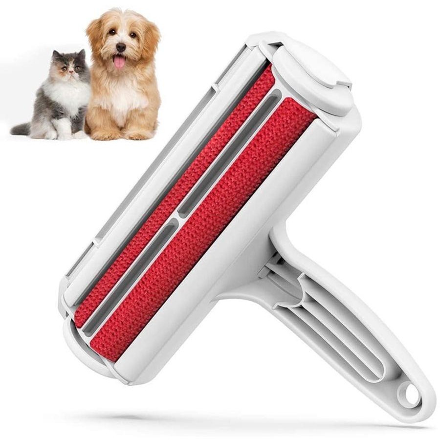 Catzon Pet Hair Remover Roller Dog & Cat Fur Remover with Self-Cleaning Base Hair Removal Tool