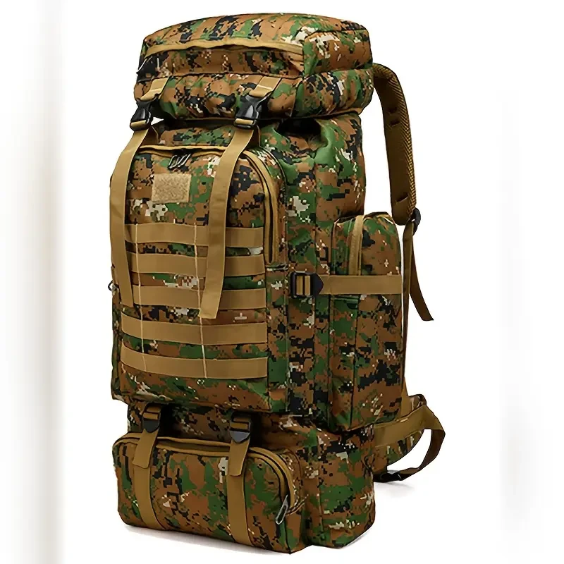 Expandable 70L-100L High Quality Tactical Hiking Backpack