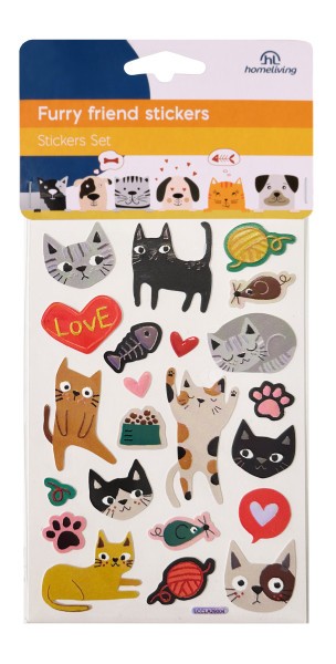 Cats/Dogs Sticker Pack - Homeliving