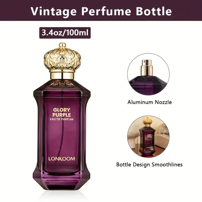 LONKOOM Glory Purple Eau De Parfum for Men