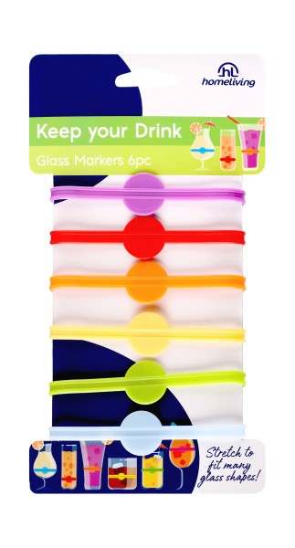 Glass Markers - 6 Pack - Homeliving