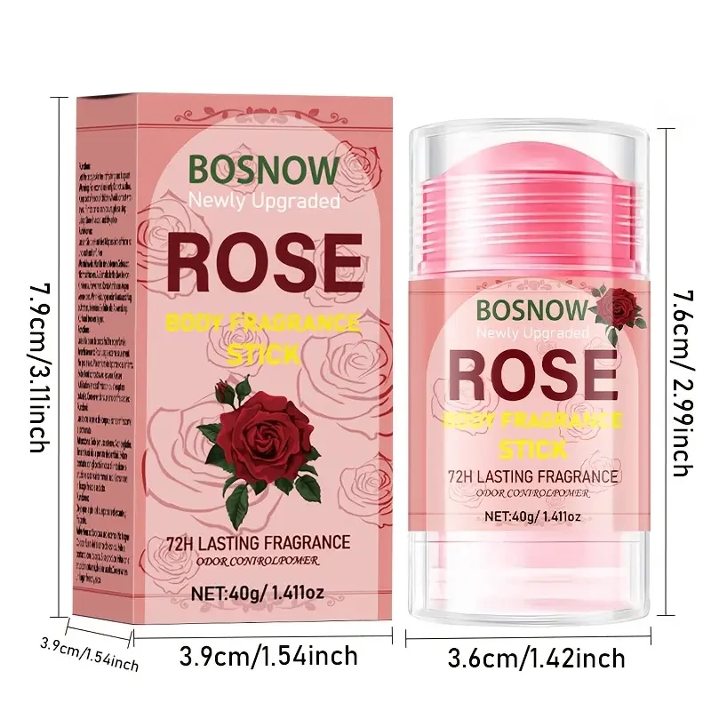 Rose & Pomegranate Body Fragrance Stick