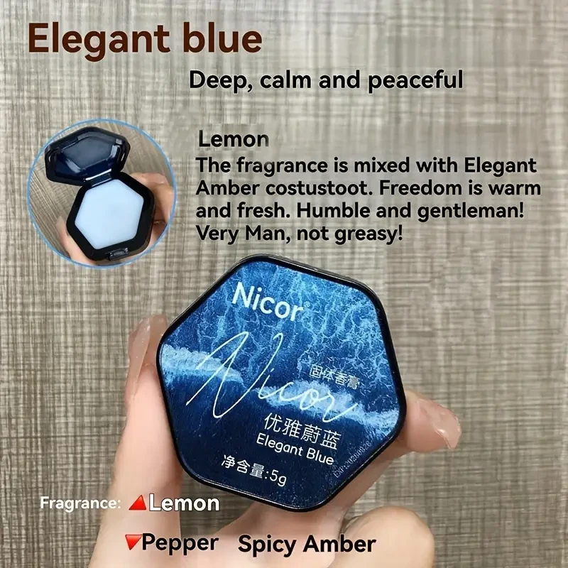 NICOR Solid Perfume Stick - Royal Ebony