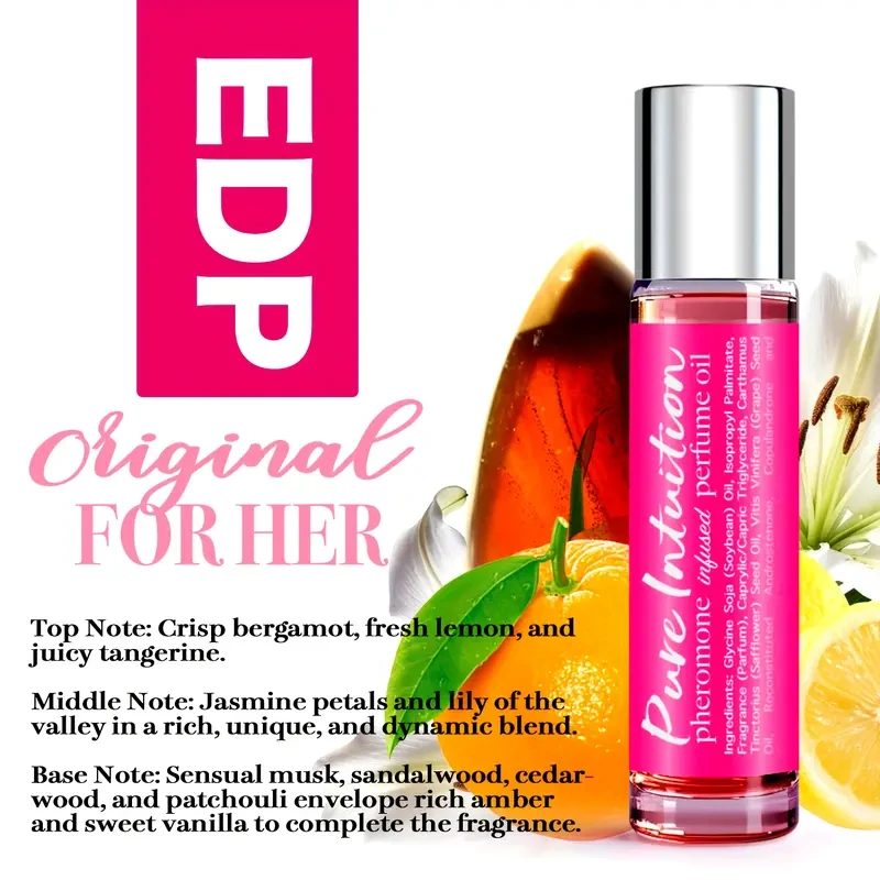 Infused Pheromone Perfume Oil Cologne