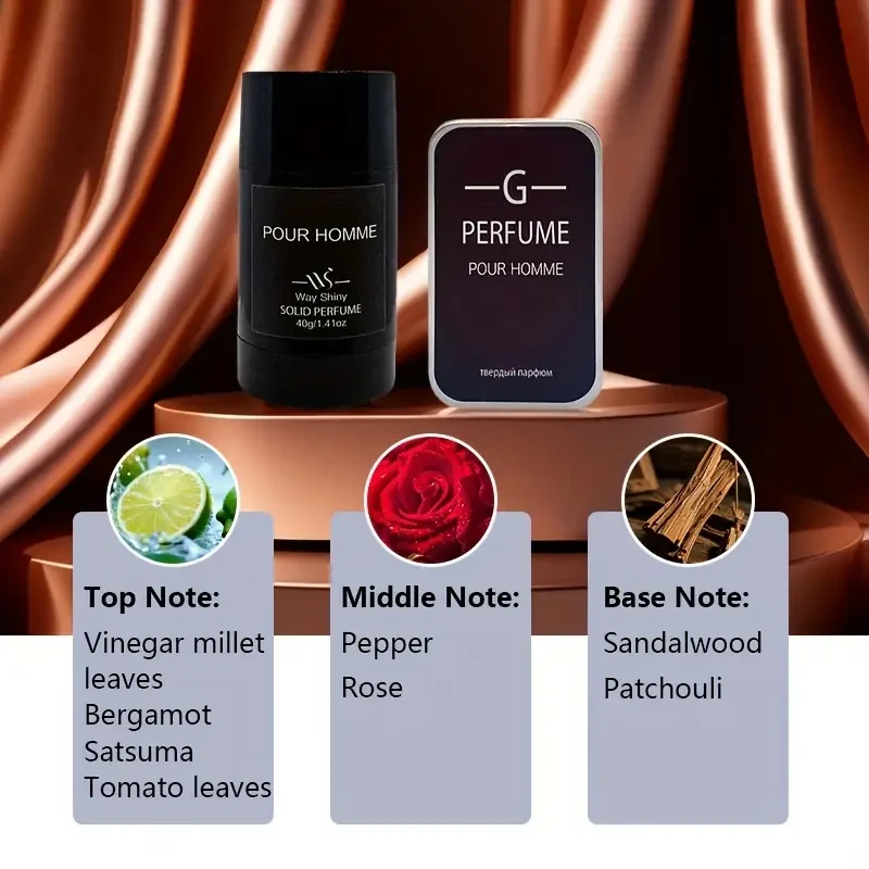 Travel Size Solid Perfume for Men