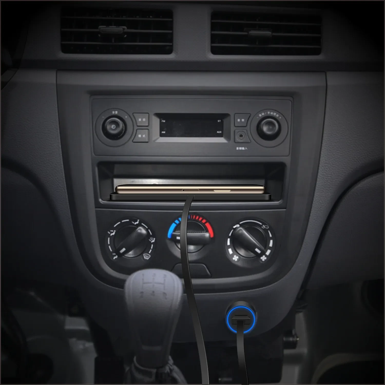 Wireless Charger Car Anti-skid Pad C1 For Apple Huawei Samsung