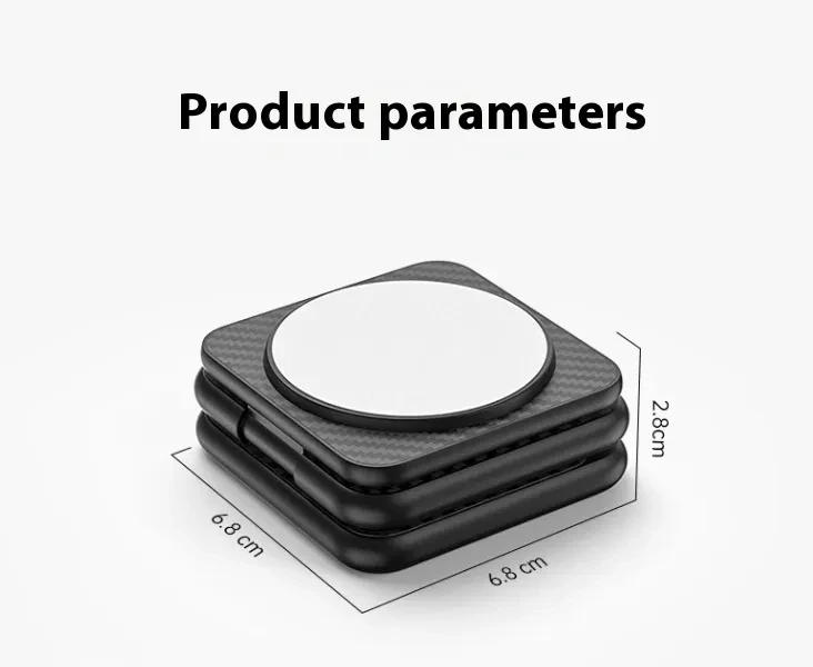 Carbon Fiber Three-in-one Magnetic Wireless Charger