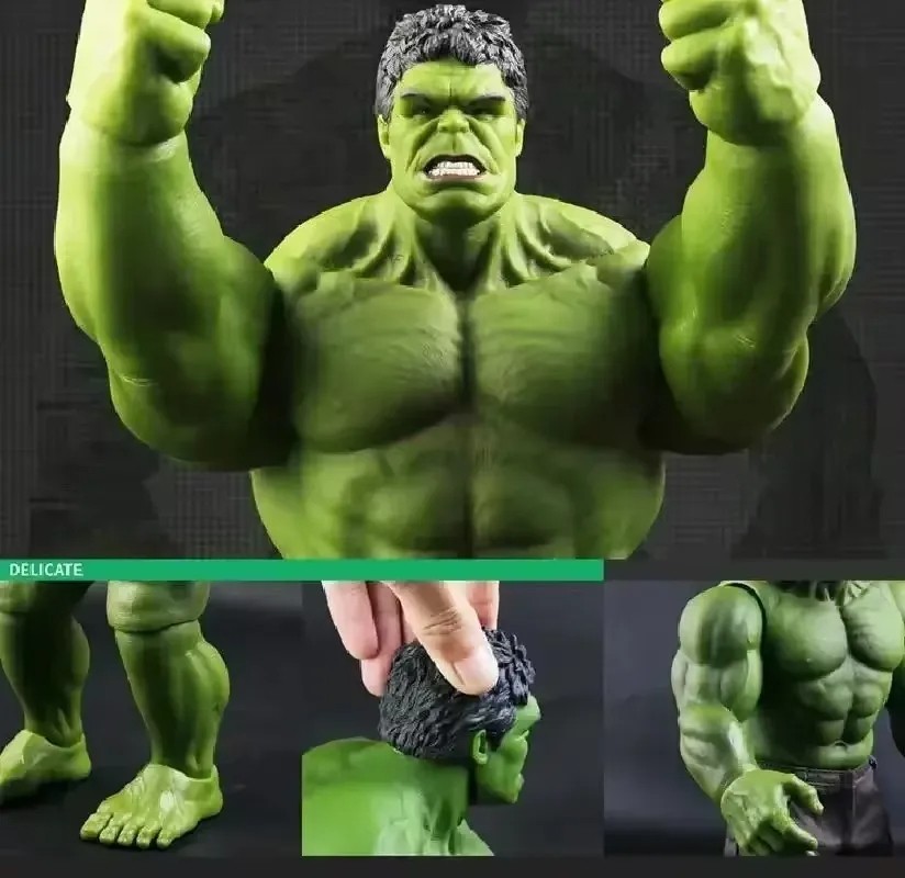 28 Anime Hulk Action Figures  Large Hulk Doll Model for Boys, Desktop Ornaments