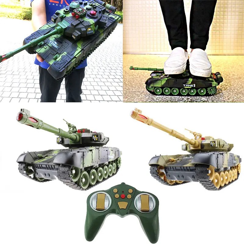 55/44CM RC Tank Military War Tanks Electric Car  Remote Control Radio-Controlled Crawler Toys