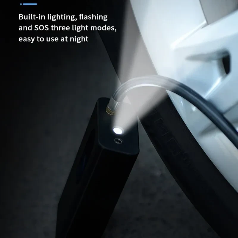 Portable Vehicle-mounted Multifunctional Tire Pump