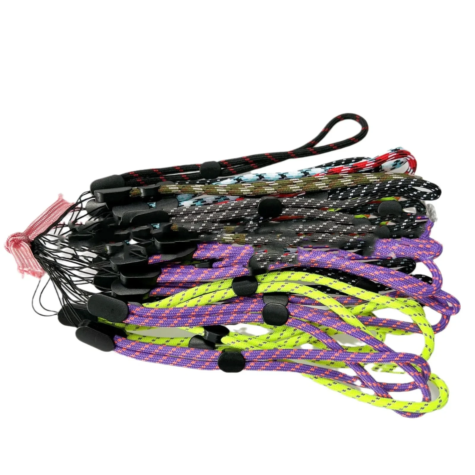 Adjustable Round Woven Mobile Phone Lanyard