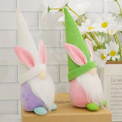 Easter Decorations Rabbit Doll Toys