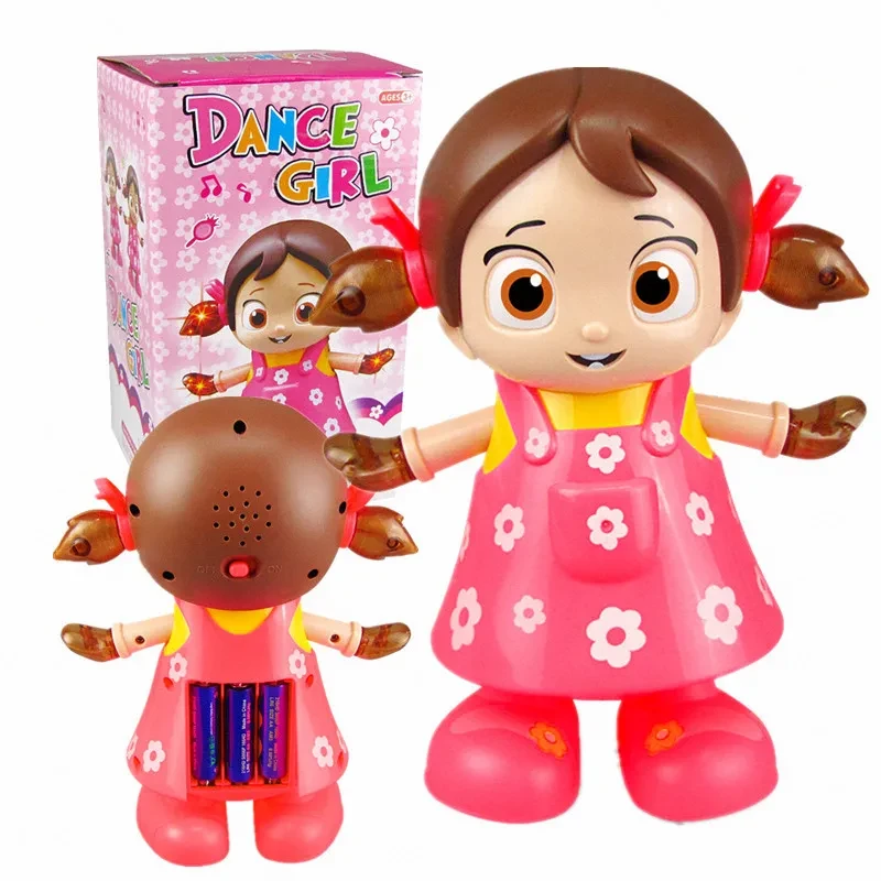 Electric Universal Rotating Dancing Girl Toy