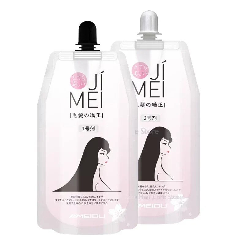 Protein Correction Hair Relaxers  Keratin Hair Straightener Cream for Repairing Dryness