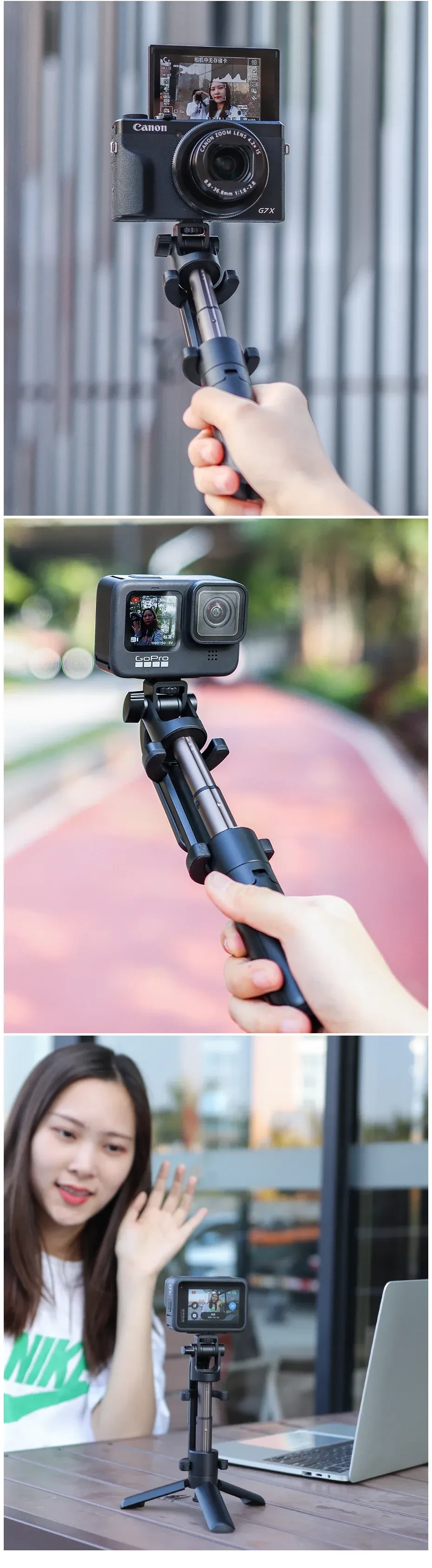 Compatible with Apple, Mini Selfie Stick Tripod, Goddess'S Day, Queen'S Day, Adjustable Viewing Angle, Horizontal And Vertical Phone Holder