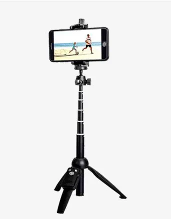 Compatible with Apple, Tripod Selfie Stick Integrated Anti-Shake Portable Mobile Phone Outdoor Handheld Stick
