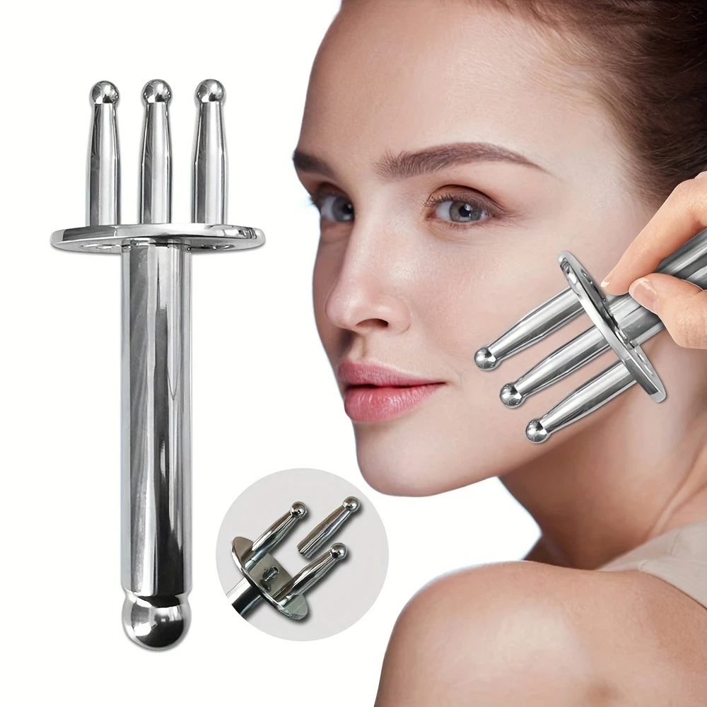 SALORIE 3-Prong Face & Full Body Massage Tool