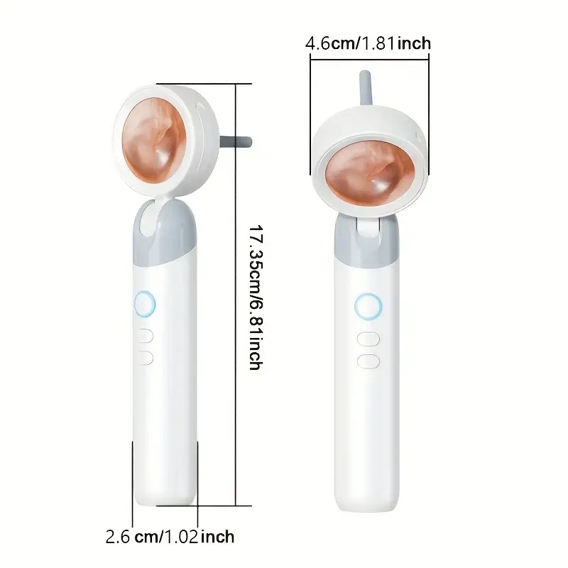 Inskam 4-in-1 Smart Ear & Nose Camera with Screen