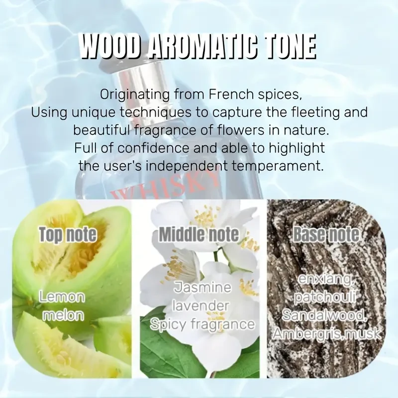 Whisky Silvery Men's Cologne