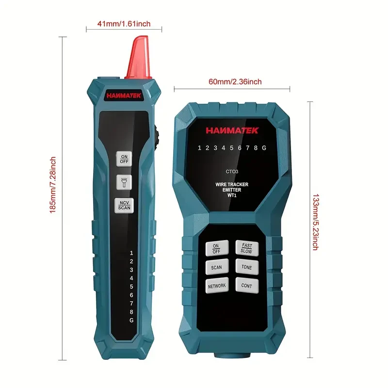 HANMATEK WT1 Multi-Function Ethernet Cable Tester