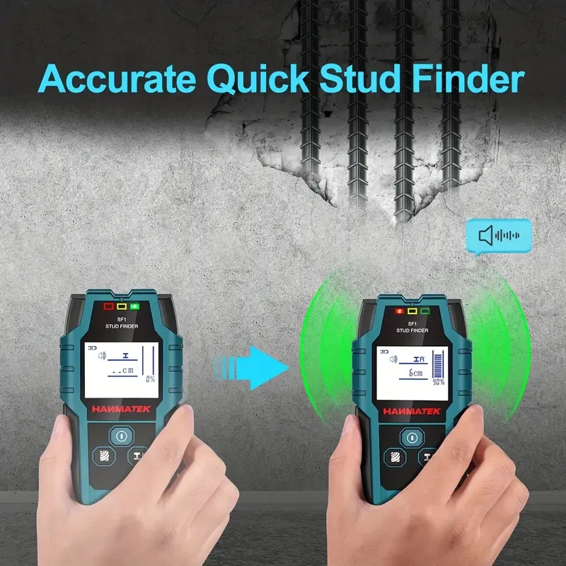 HANMATEK SF1 Wall Scanner Five In One Stud Detector Sensor