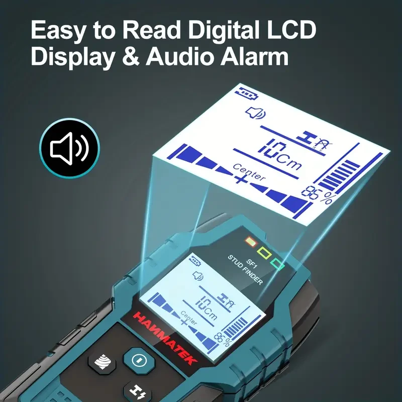 HANMATEK SF1 Stud Finder Wood Studs Metal Detecion