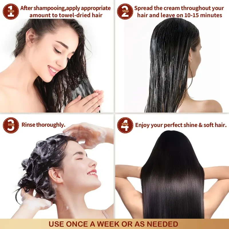 1000ml Keratin Hair Mask with Argan Oil & Lavender Extracts