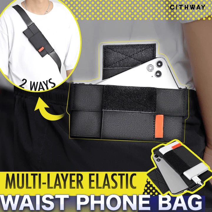 Cithway Elastic Waist Phone Bag